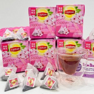 Lipton Saruka Tea 19.2g - Чай Липтон сакура. 12 порций