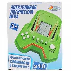 Игра логическая электронная "Играем вместе" 12*9*3 см