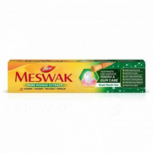 Dabur Meswak Complete Oral Care 200g / Мисвак Аюрведическая Зубная Паста Комплексный Уход за Ротовой Полостью 200г