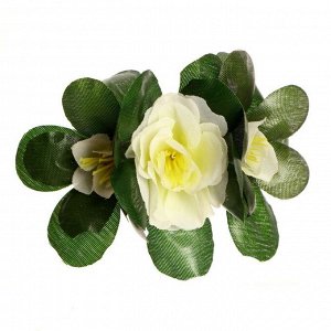 Кольцо для салфеток «Розалия», цвет белый