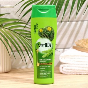 Dabur Vatika Naturals Cactus and Gergir Hair Fall Control Shampoo 200ml / Шампунь Контроль Выпадения для Волос Кактус и Руккола 200мл