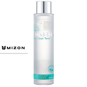 Отшелушивающий тонер-пилинг Mizon AHA & BHA Daily Clean Toner, 150 мл
