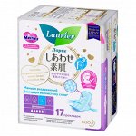 KAO &quot;Laurier F&quot; Гигиенические прокладки, супертонкие с крылышками 25см, для очень обильных выделений, 17шт