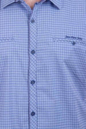 Рубашка 1514В голубой JIAN PIERE