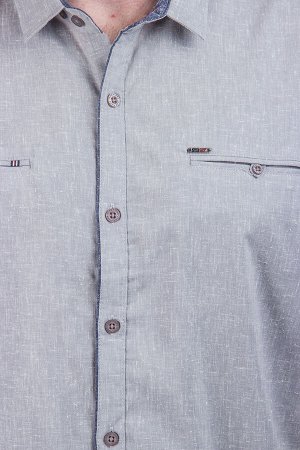 Рубашка 1508/1В серый JIAN PIERE