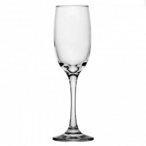Бокал для шампанского, 180 мл, стекло, ИМПЕРИАЛ-F&D набор 12 шт