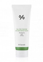 Пенка для умывания чайное дерево DR.CEURACLE TEA TREE PURIFINE 30 CLEANSING FOAM (150ML) EXP 2024/05/02