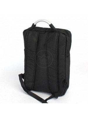 Рюкзак Battr-9015 текстиль,   (USB-заряд)  1отд,  1внеш,  1внут/карм. черный 238235