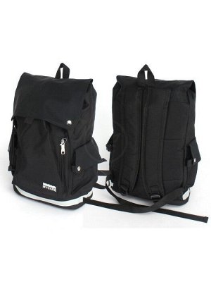 Рюкзак жен текстиль MC-9083,  молодежный,  1отд,  4внеш.карм,  черный 246870