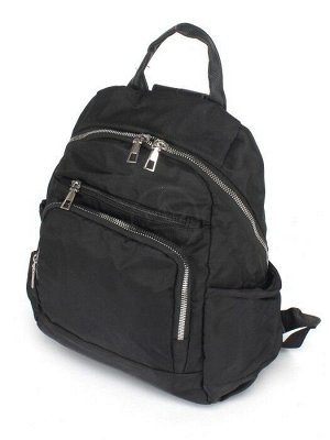 Рюкзак жен текстиль ZH-1109,  1отд,  5внеш,  3внут/карм,  черный 246804