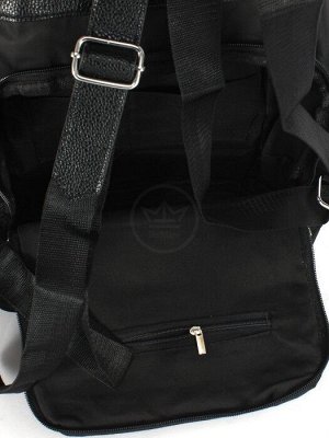 Рюкзак жен текстиль ZH-1125,  1отд,  5внеш,  3внут/карм,  черный 246809