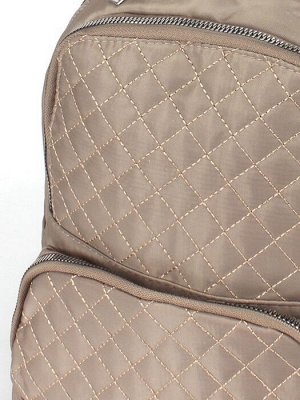 Рюкзак жен текстиль ZH-1261,  2отд,  4внеш,  2внут/карм,  капучино 246814