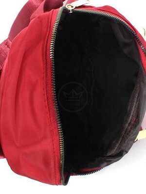 Рюкзак жен текстиль ZH-3127,  1отд,  3внеш,  1внут/карм,  бордо 246858