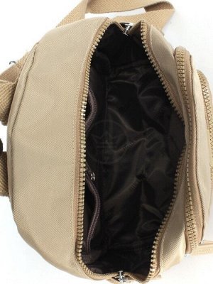 Рюкзак жен текстиль ZH-68041,  2отд,  4внеш,  3внут/карм,  бежевый 246849
