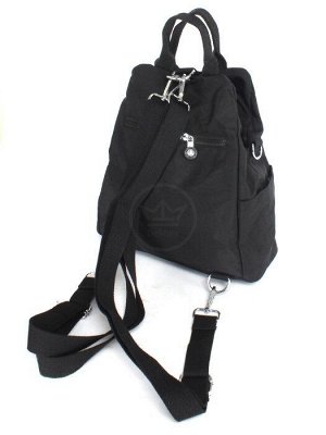 Рюкзак жен текстиль BoBo-66109-1  (сумка-change),  1отд. 4внеш,  4внут/карм,  черный 246550