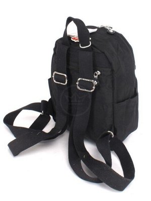 Рюкзак жен текстиль BoBo-753,  1отд,  6внеш,  4внут/карм,  черный 246535