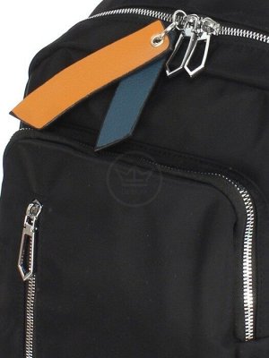 Рюкзак жен текстиль C 190-5010-2,  1отд,  2внутр+5внеш.карм,  черный 246481