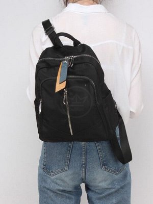 Рюкзак жен текстиль C 190-5010-4,  1отд,  2внутр+5внеш.карм,  черный 246478