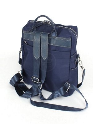 Рюкзак жен текстиль ZH-9918,  1отд,  4внеш,  2внут/карм,  синий 246792