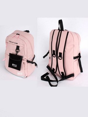 Рюкзак жен текстиль MC-9087,  1отд,  1внут,  5внеш/карм,  розовый 246875