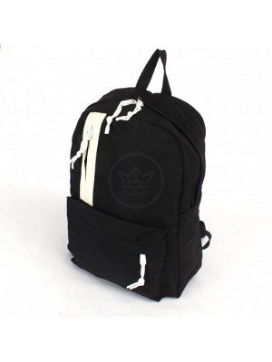 Рюкзак жен текстиль MC-890,  1отд,  2внутр+5внеш/карм,  черный 240049