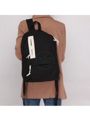 Рюкзак жен текстиль MC-890,  1отд,  2внутр+5внеш/карм,  черный 240049