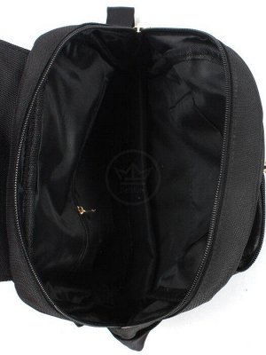 Рюкзак жен текстиль ZH-1058,  2отд,  3внеш,  3внут/карм,  черный 246852