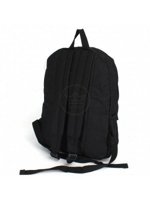 Рюкзак жен текстиль MC-9035,  1отд,  3внут+3внеш.карм,  черный 237522
