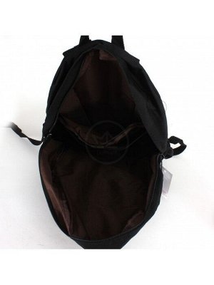 Рюкзак жен текстиль MC-9035,  1отд,  3внут+3внеш.карм,  черный 237522