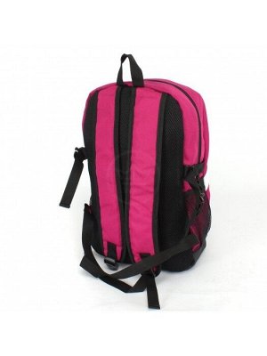 Рюкзак жен текстиль MC-9049,  2отд,  1внут+2внеш.карм,  фуксия 240118