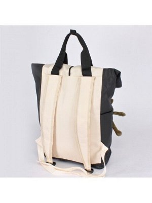 Рюкзак жен текстиль MC-9071,  1отд,  1внеш/карм,  бежевый 240127