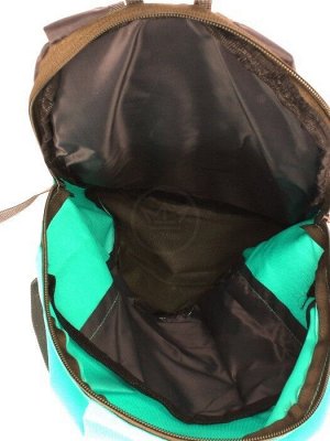 Рюкзак жен текстиль Battr-1102,  1отд,  1внеш/ карм,  зеленый 246914