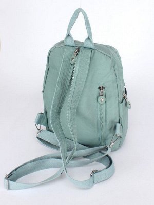 Рюкзак жен текстиль ZH-88090,  1отд,  5внеш,  3внут/карм,  зеленый 246783