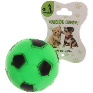 Игрушка для собаки "Мяч" 7см пищалкой