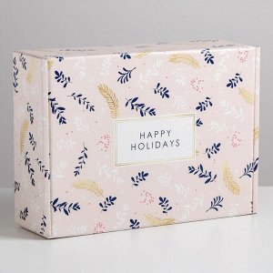 Складная коробка «Счастья», 30,7 x 22 x 9,5 см
