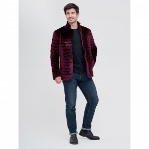 Куртка мужская, размер 48, цвет фиолетовый