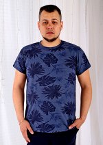 Футболка &quot;Генри &quot; синяя