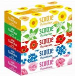 Салфетки двухслойные &quot;Scottie Flowerbox&quot; 160 шт