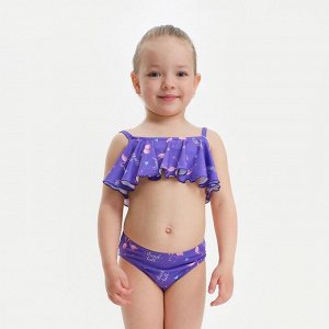 Купальник детский KAFTAN &quot;Be flamazing&quot;, рост 98-104 (30), фиолетовый