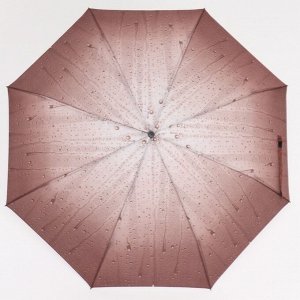 Зонт механический «Капли дождя», 4 сложения, 8 спиц, R = 48 см, цвет МИКС