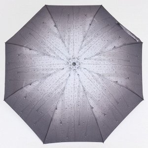 Зонт механический «Капли дождя», 4 сложения, 8 спиц, R = 48 см, цвет МИКС