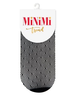 MiNiMi RETE POIS носки женские ажурные с узором горошек