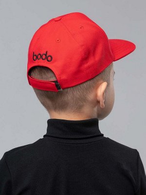 Bodo 45-12U (красный) Бейсболка