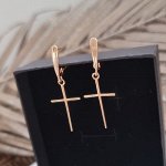 Серьги, коллекция Дубай, покрытие позолота, арт.747.016