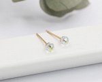 Серьги кристаллами Swarovski