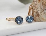 Серьги кристаллами Swarovski