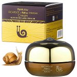 Восстанавливающий крем с экстрактом королевской улитки FarmStay Escargot Noblesse Intensive Cream, 50 мл