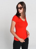 Футболка с кор.рукавом - XS КРАСНЫЙ