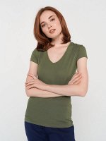 Футболка с кор.рукавом - XS ХАКИ