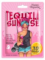 Funny Organix  Тканевая 3D-маска для лица с лифтинг-эффектом TEQUILA SUNRISE  23 г